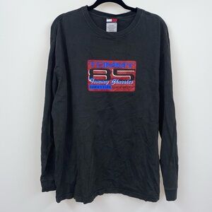 Y2K Tommy Hilfiger Long Sleeve Winter Series Crew Neck Graphic Tee Shirt